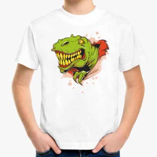 Детская футболка Динозавр рекс