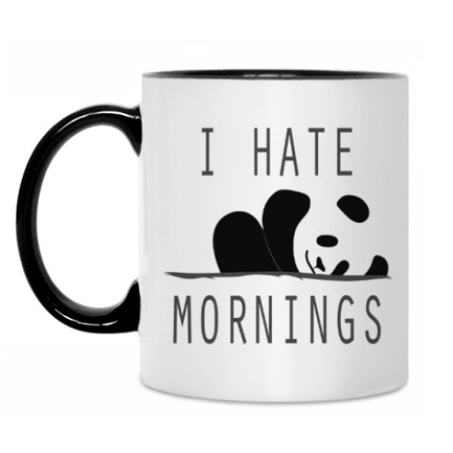 Кружка I hate mornings