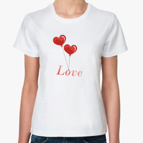 Классическая футболка Love