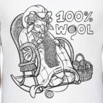 100% wool