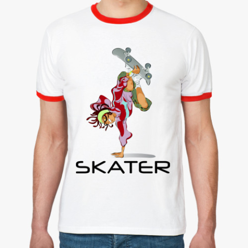 Футболка Ringer-T Skater