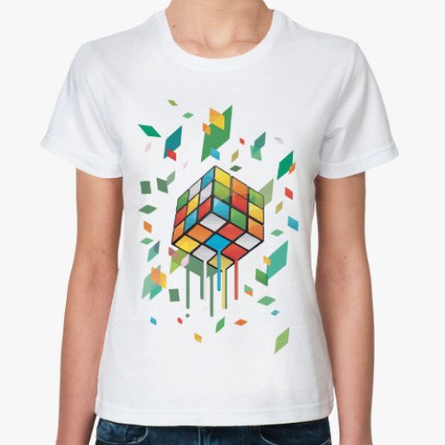 Классическая футболка Кубик Рубика | Rubiks Cube