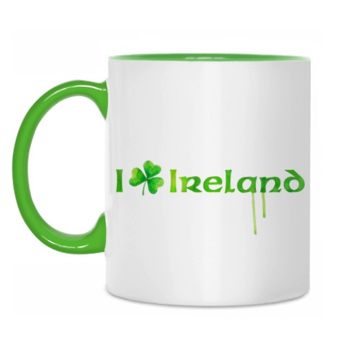 Кружка 'I love Ireland'