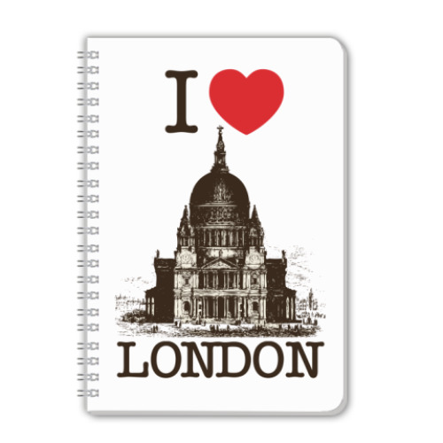 Тетрадь I love London