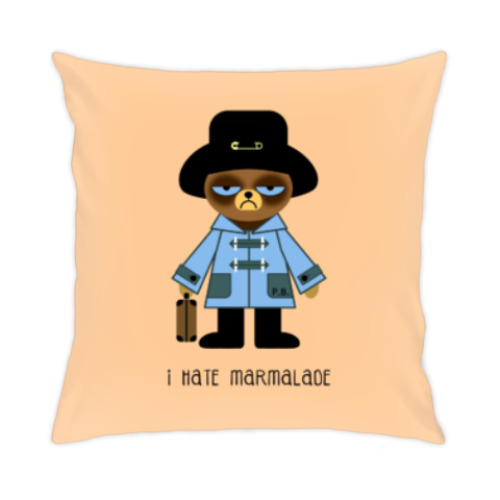 Подушка Grumpy Paddington