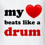 like a drum