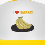 I love bananas