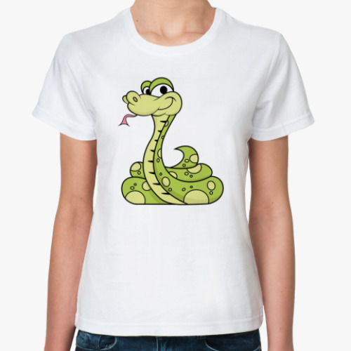 Классическая футболка Змея