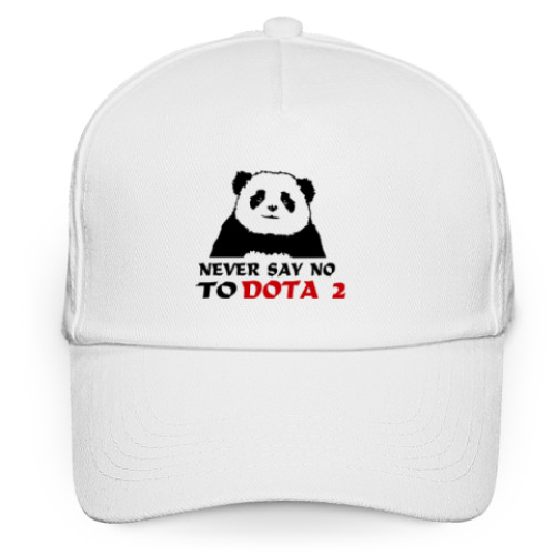 Кепка бейсболка Never say no to dota 2