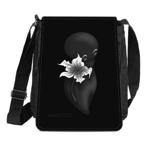 Сумка-планшет Тень с цветочком