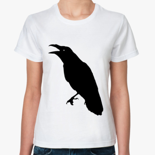 Классическая футболка 'Ворона'