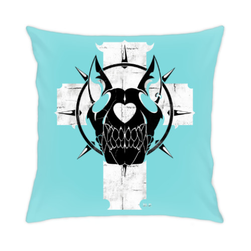 Подушка Dog skull