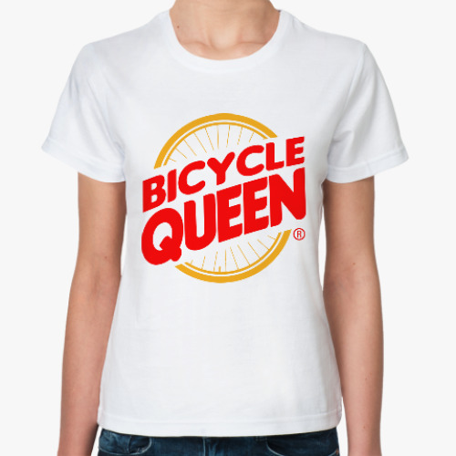 Классическая футболка Королева Велосипеда