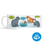 Классическая кружка (круговая запечатка) Вы продаете рыбов?