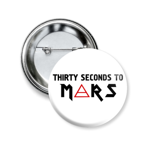 Значок 50мм Thirty seconds to mars