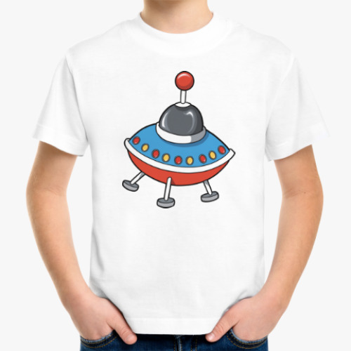 Детская футболка Космос. Ракета. Котэ. Звезды.