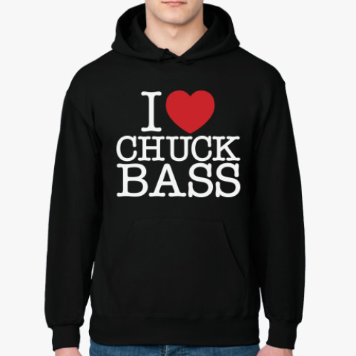 Толстовка худи  I Love Chuck Bass