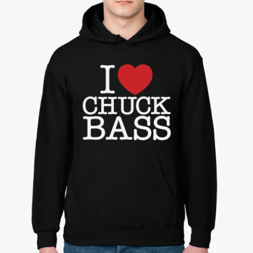 Толстовка худи I Love Chuck Bass
