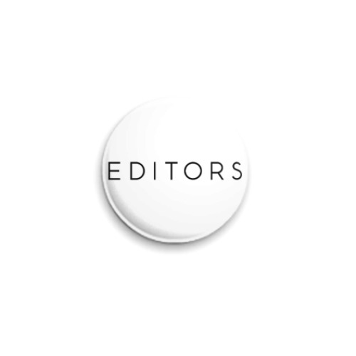 Значок 25мм Editors Editors