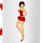 Lady in Red