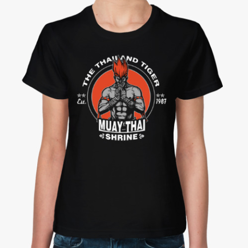 Женская футболка Муай Тай