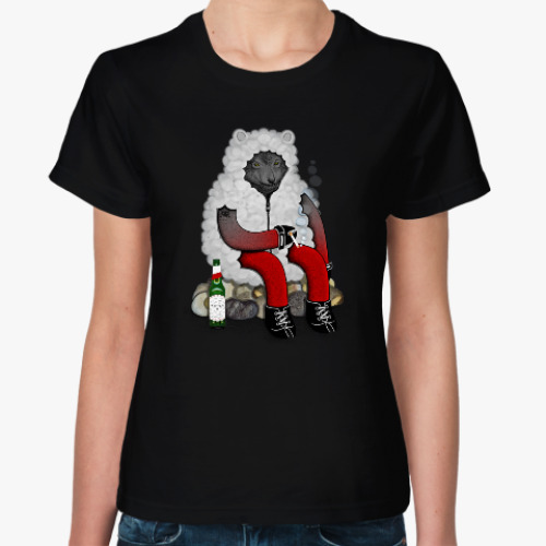 Женская футболка Волк в овечьей шкуре