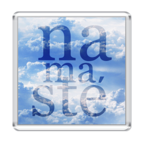 Магнит Yoga Namaste