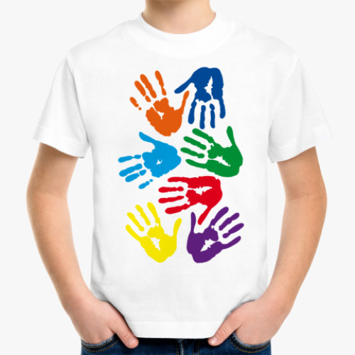 Детская футболка Руки