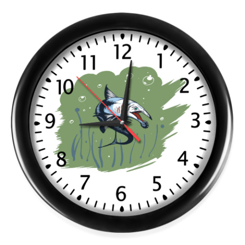 Настенные часы Helicoprion