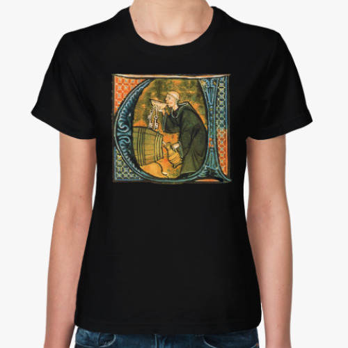 Женская футболка Монастырский погребок