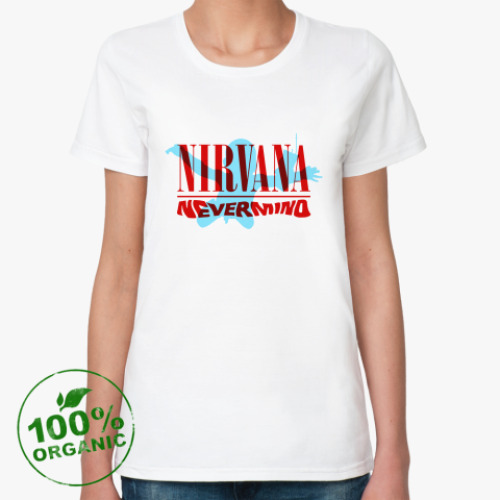 Женская футболка из органик-хлопка Nirvana