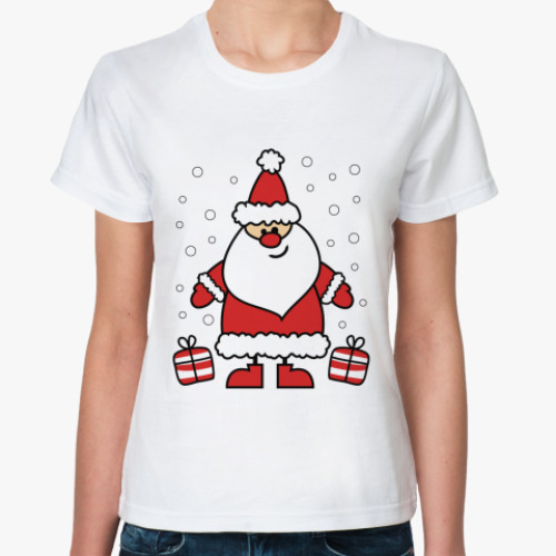 Классическая футболка Дед Мороз