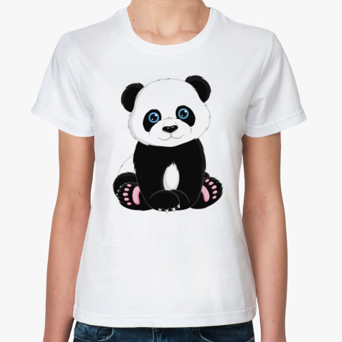 Классическая футболка Панда - Panda