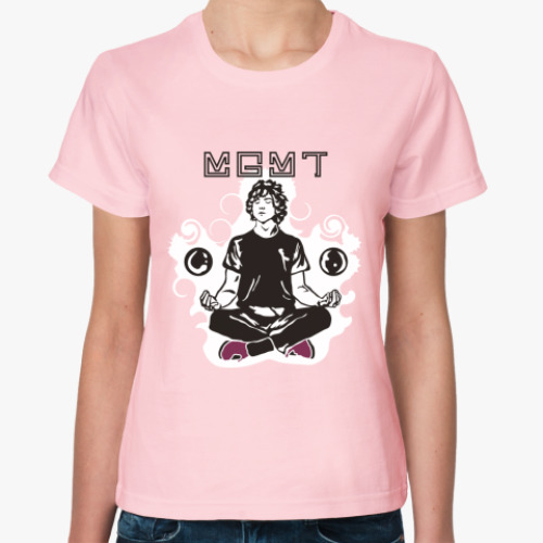 Женская футболка  MGMT