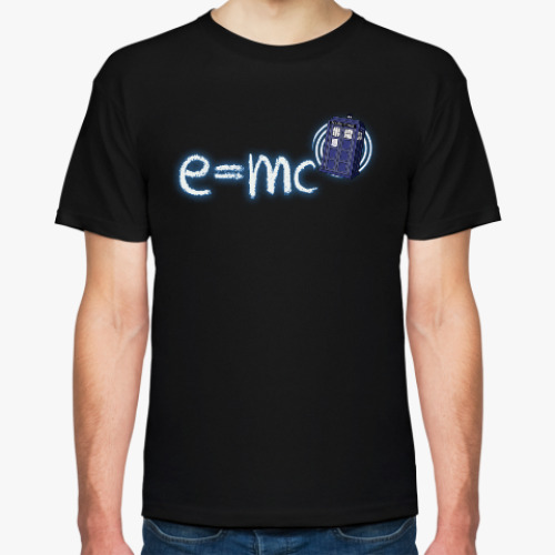 Футболка e=mc (Тардис)