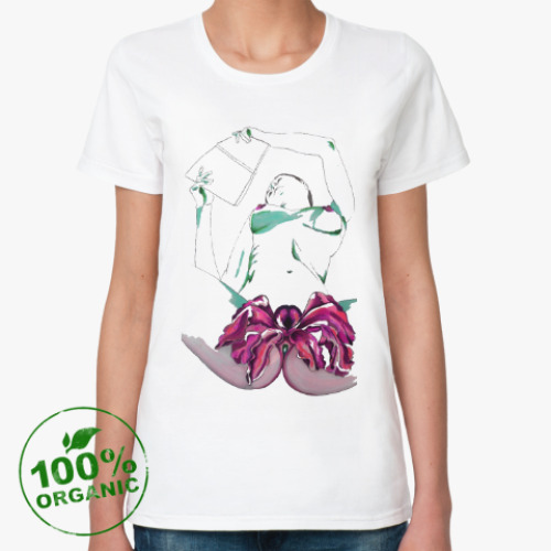 Женская футболка из органик-хлопка Эротика