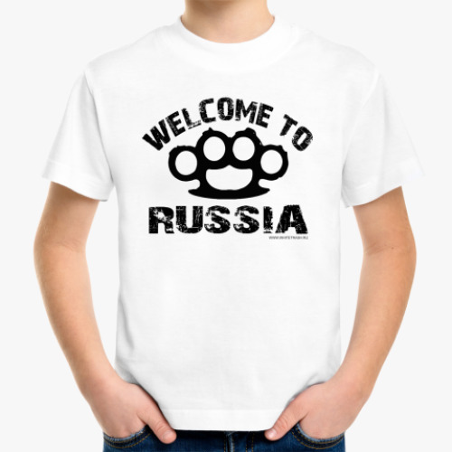 Детская футболка WELCOME RUS