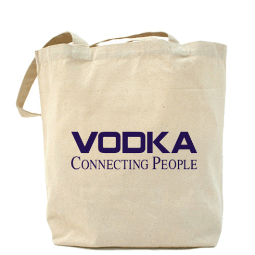 Сумка шоппер Vodka Connecring People
