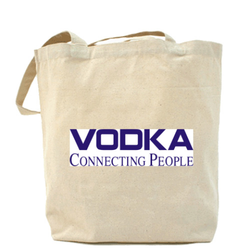 Сумка шоппер Vodka Connecring People