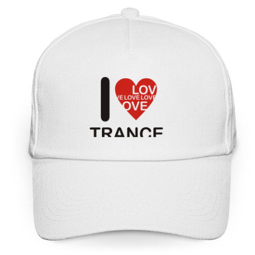 Кепка бейсболка i love trance