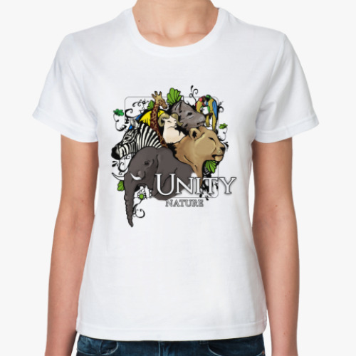 Классическая футболка Unity nature
