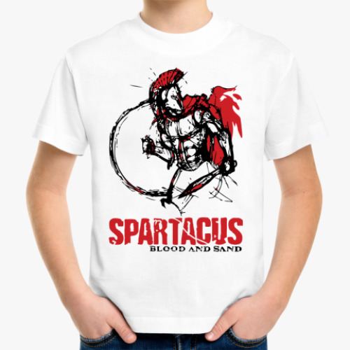 Детская футболка Spartacus and buckler