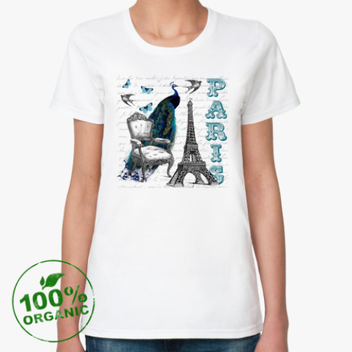 Женская футболка из органик-хлопка PARIS