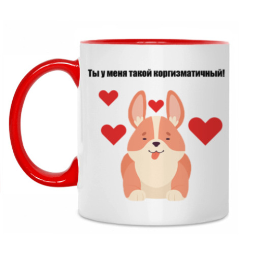Кружка Корги и харизма