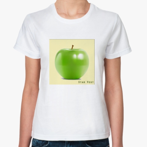 Классическая футболка  Apple
