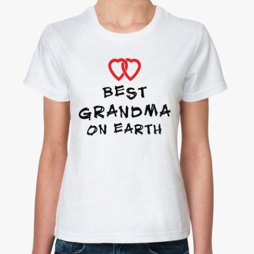 Классическая футболка Лучшая Бабушка