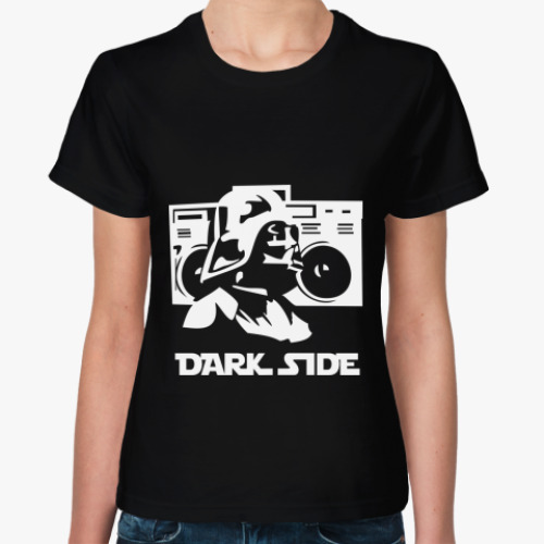 Женская футболка Dark side
