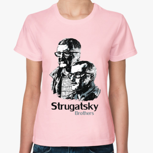 Женская футболка Братья Стругацкие