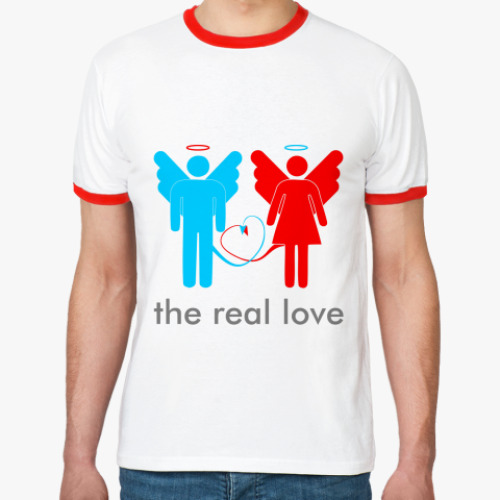 Футболка Ringer-T The real love