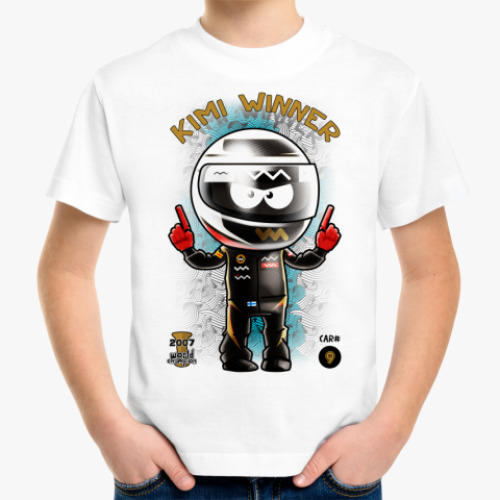 Детская футболка Kimi Winner!